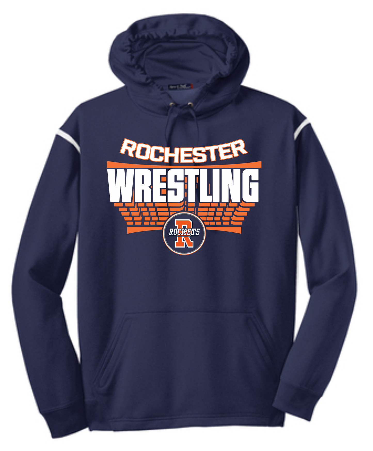 Design B - Polyester Hooded Sweatshirt