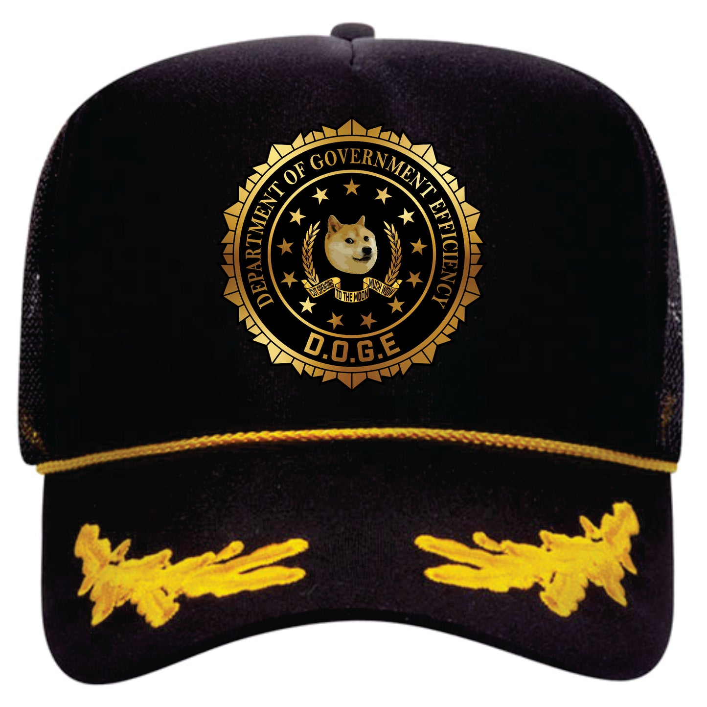 D.O.G.E. "Non" Official Retro Trucker Hat - Snapback Style