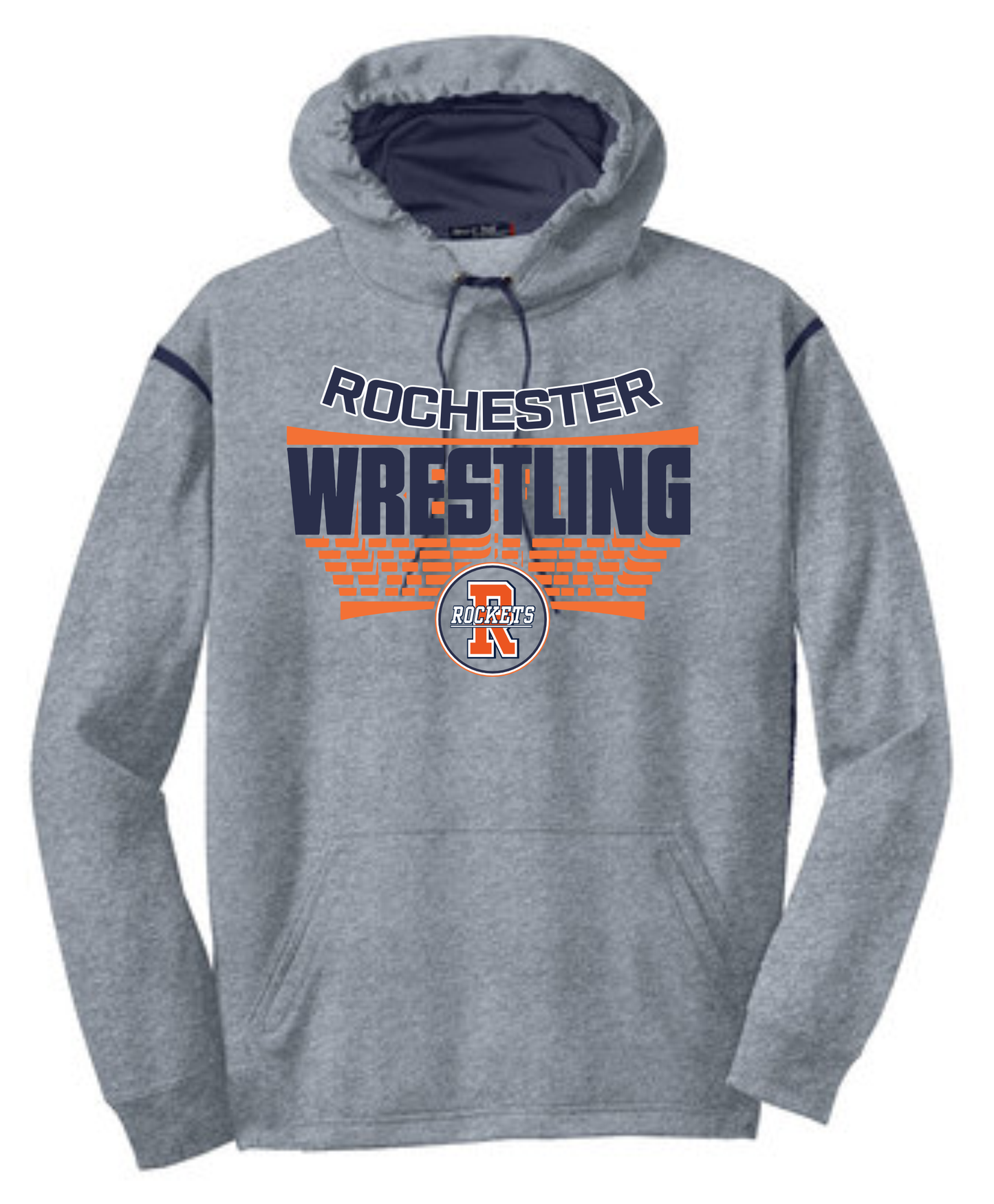 Design B - Polyester Hooded Sweatshirt
