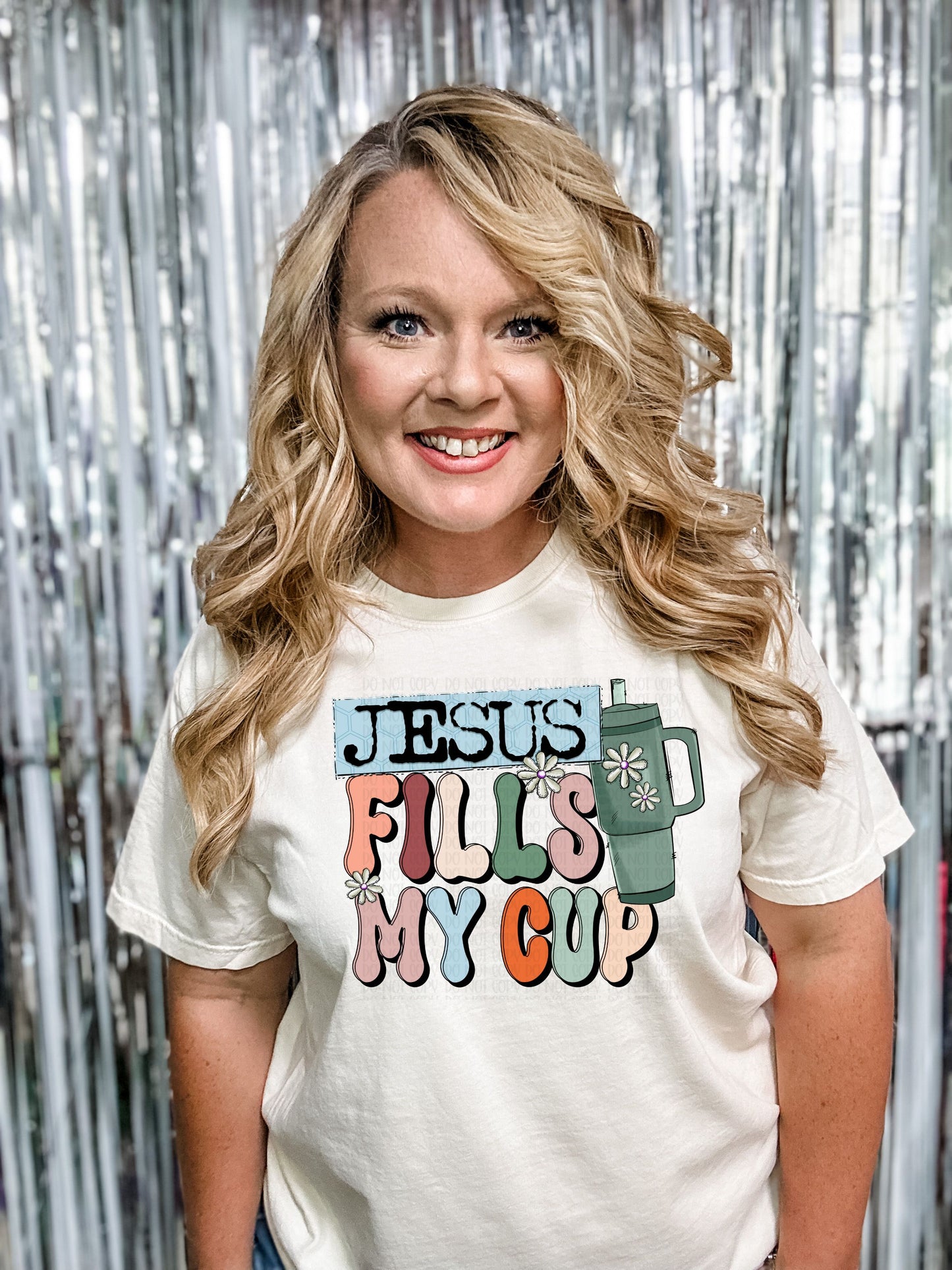 Jesus Fills My Cup - Tshirt