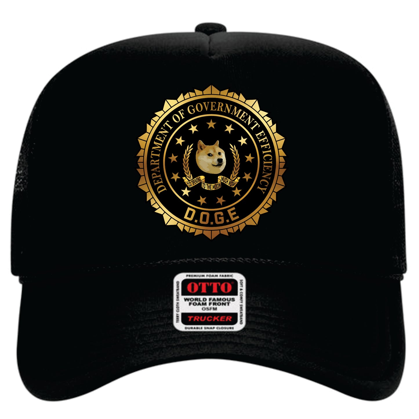 D.O.G.E. "Non" Official Retro Trucker Hat - Snapback Style