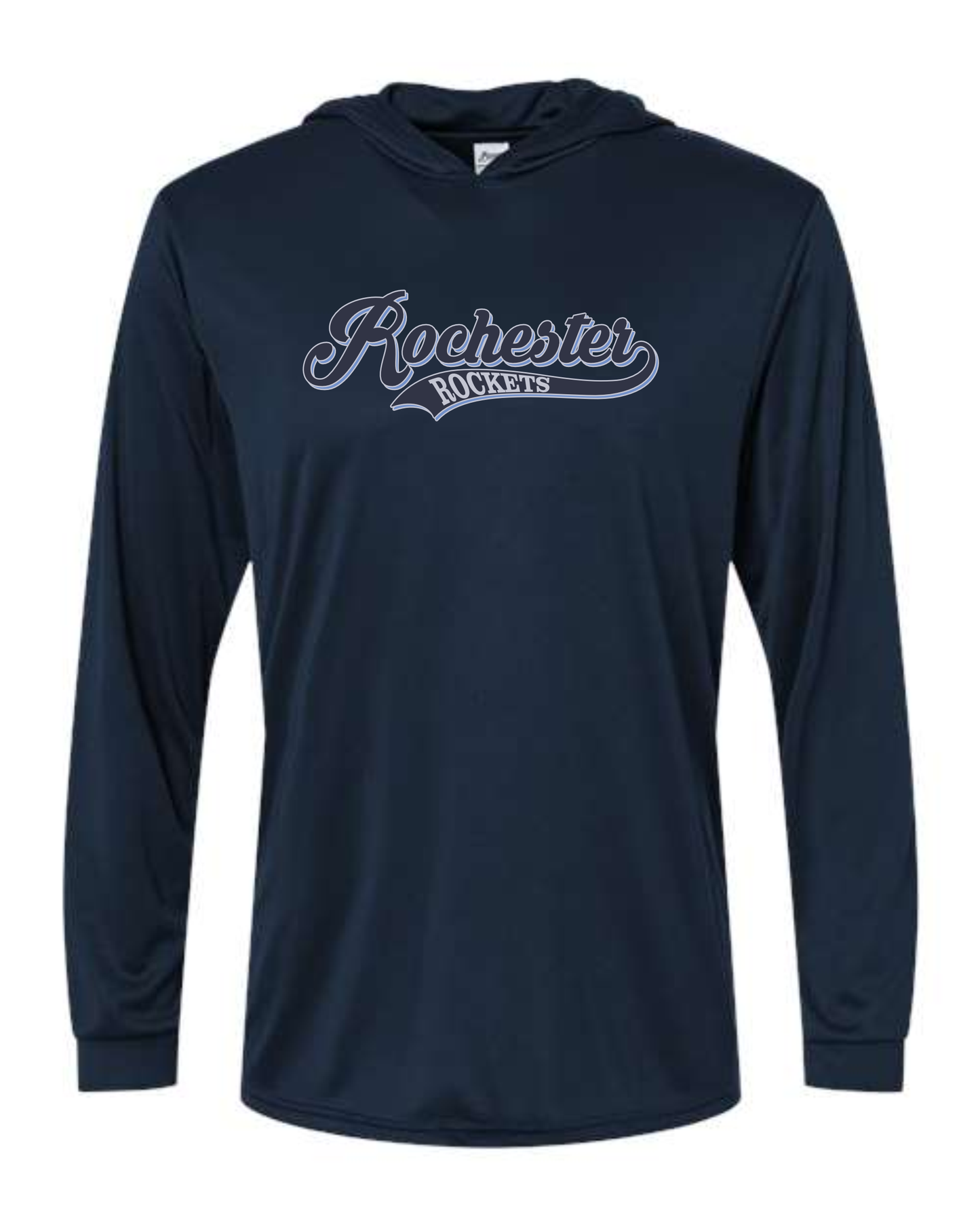 Design C - Longsleeve Hooded Sweatshirt