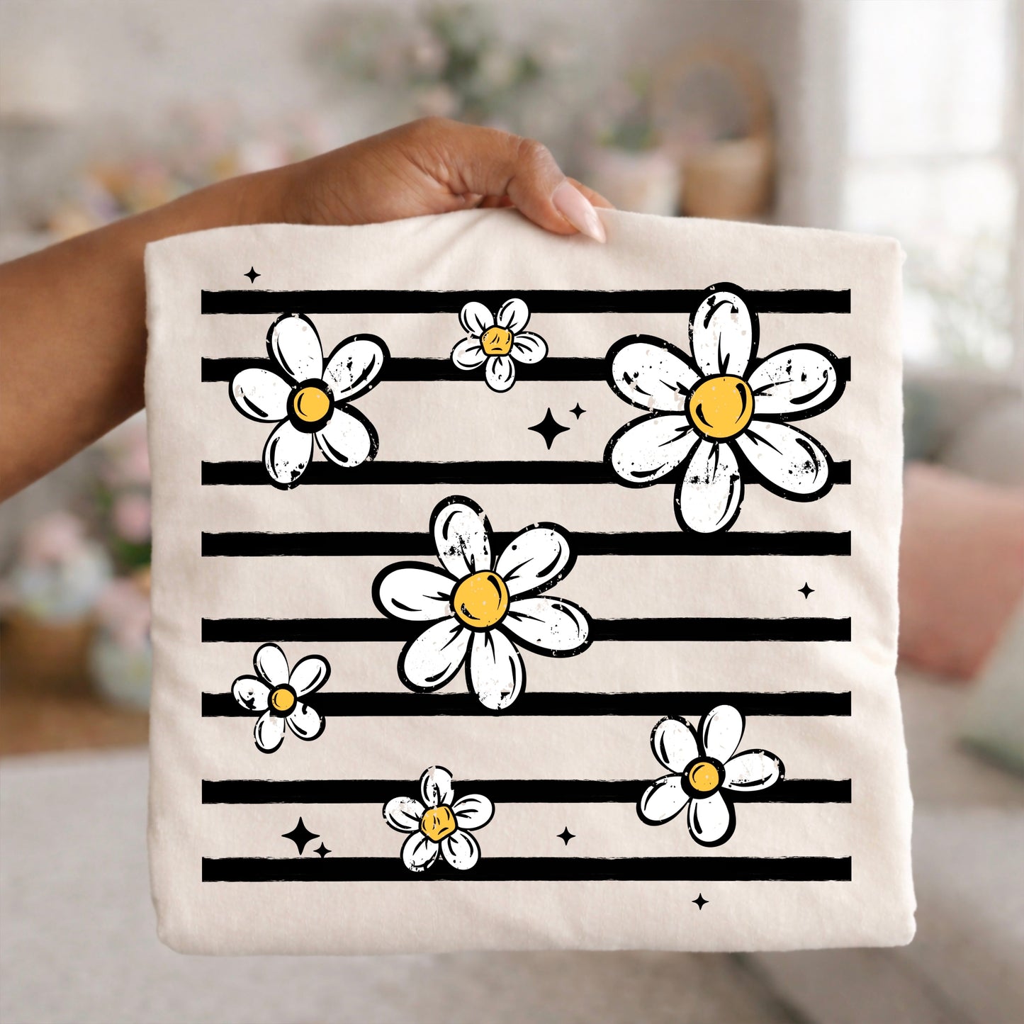 Lined Daisies