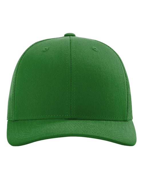 Richardson 112 baseball cap in solid green