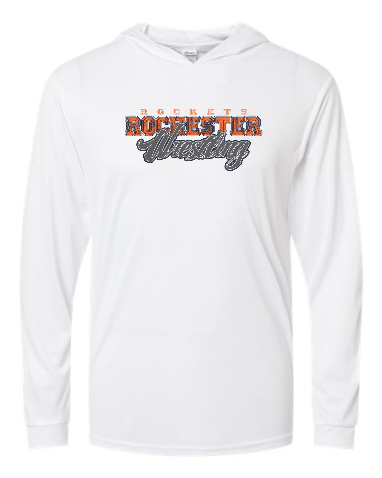 Design A - Longsleeve Hooded Sweatshirt