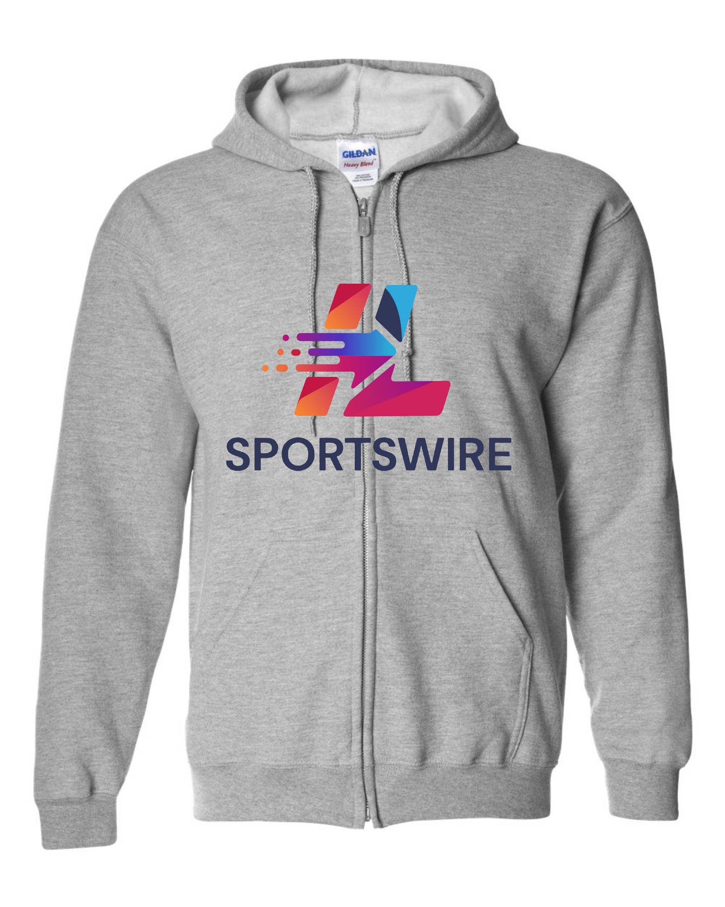 Hooded Zip-Up Sweatshirt