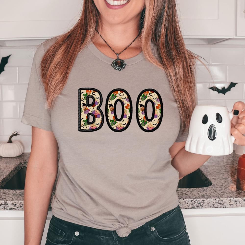 HP Boo Faux Embroidery Tshirt