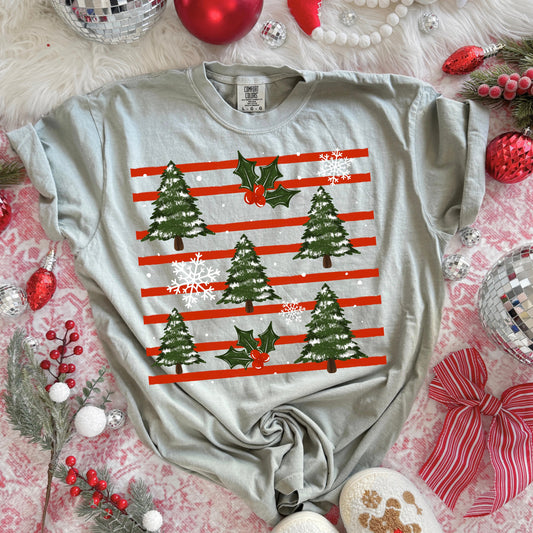 Trees With Holly